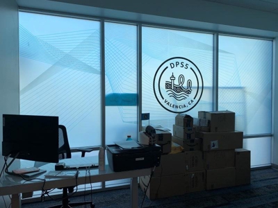 window and wall graphics Photo